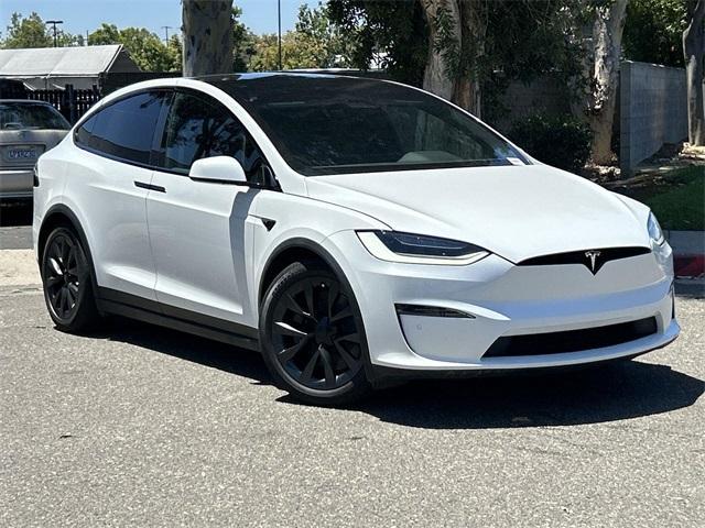 used 2022 Tesla Model X car, priced at $52,500