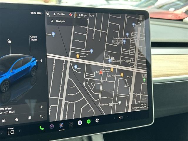 used 2025 Tesla Model Y car, priced at $38,992