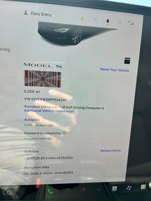 used 2023 Tesla Model S car, priced at $74,772