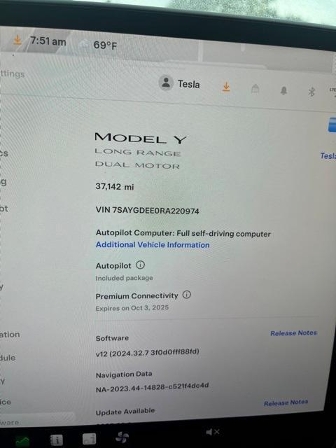 used 2024 Tesla Model Y car, priced at $34,992