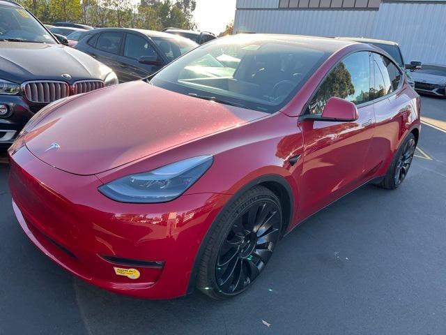 used 2022 Tesla Model Y car, priced at $31,000