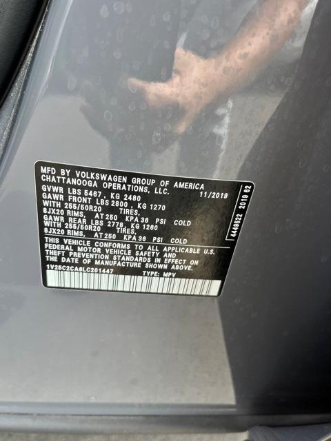 used 2020 Volkswagen Atlas Cross Sport car, priced at $21,571