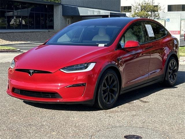 used 2022 Tesla Model X car, priced at $61,000