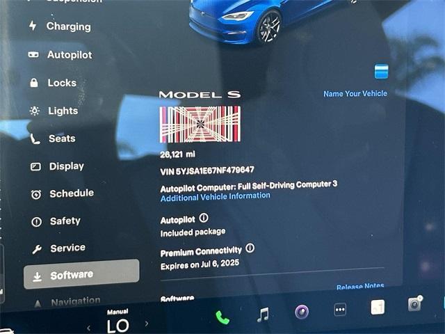 used 2022 Tesla Model S car, priced at $56,730