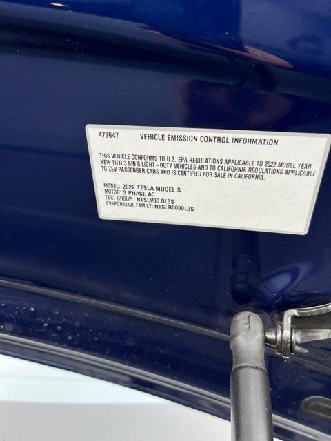 used 2022 Tesla Model S car, priced at $58,000