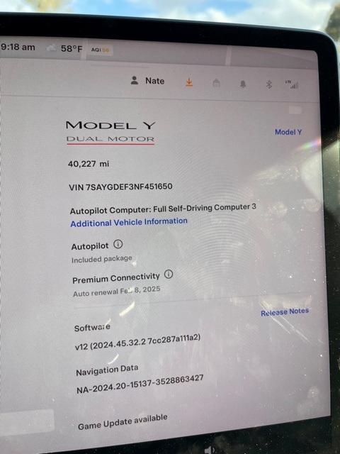 used 2022 Tesla Model Y car, priced at $31,000