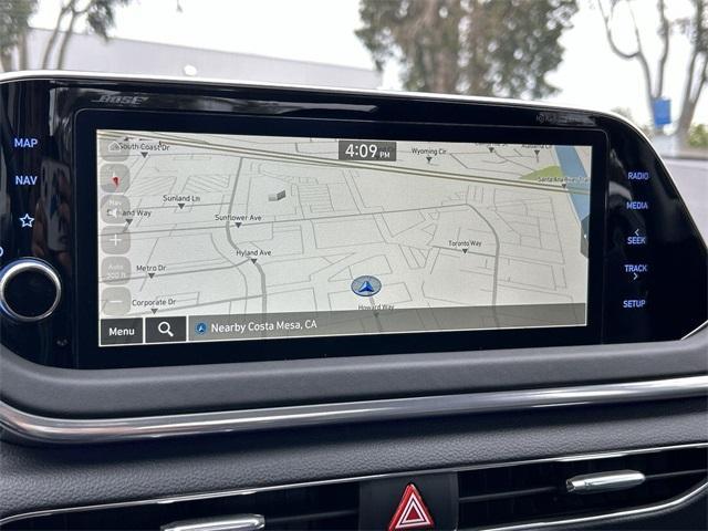 used 2023 Hyundai Sonata Hybrid car, priced at $27,500