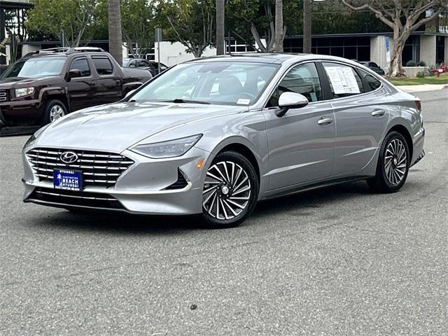 used 2023 Hyundai Sonata Hybrid car, priced at $27,500