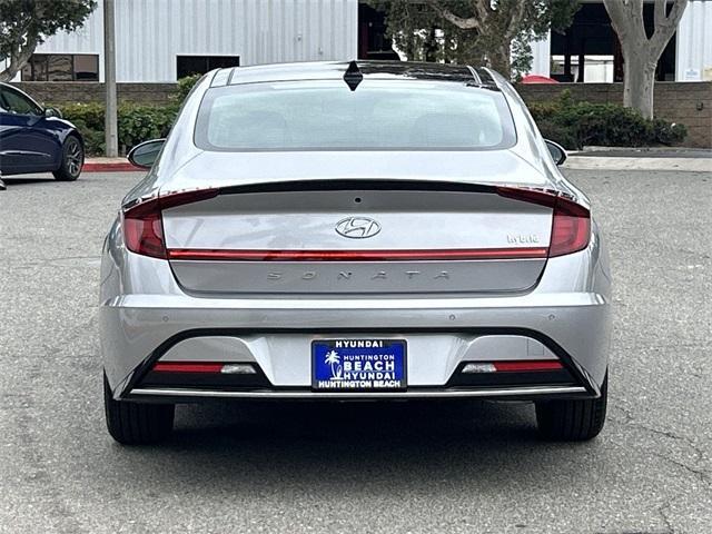 used 2023 Hyundai Sonata Hybrid car, priced at $27,500