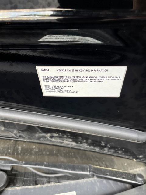 used 2022 Tesla Model X car, priced at $55,500