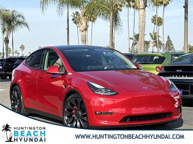 used 2021 Tesla Model Y car, priced at $31,500