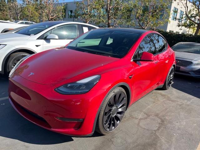 used 2021 Tesla Model Y car, priced at $32,500