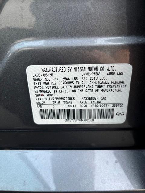 used 2021 INFINITI Q50 car, priced at $26,350