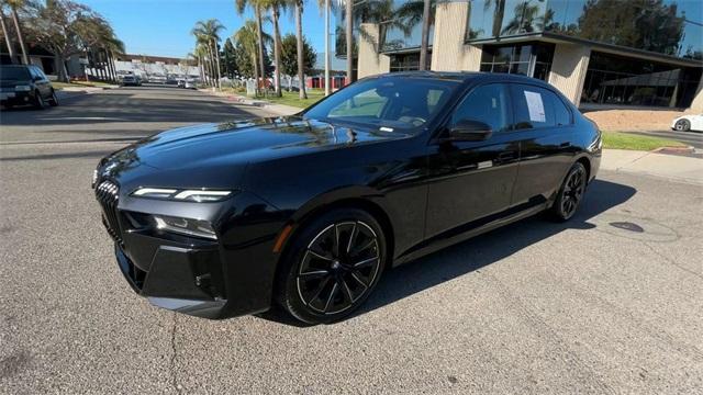 used 2023 BMW 740 car, priced at $73,889