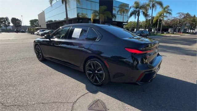 used 2023 BMW 740 car, priced at $73,889