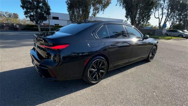 used 2023 BMW 740 car, priced at $73,889
