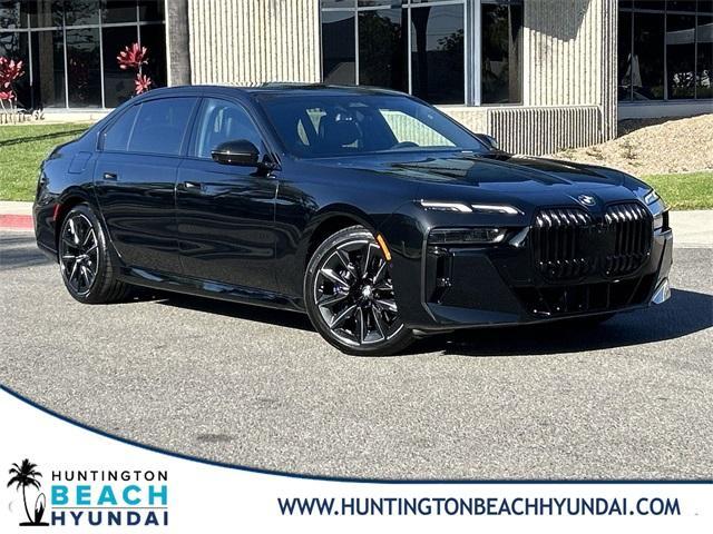 used 2023 BMW 740 car, priced at $73,889