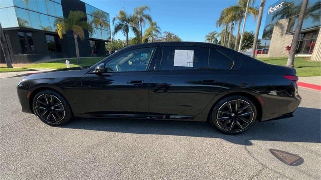 used 2023 BMW 740 car, priced at $73,889