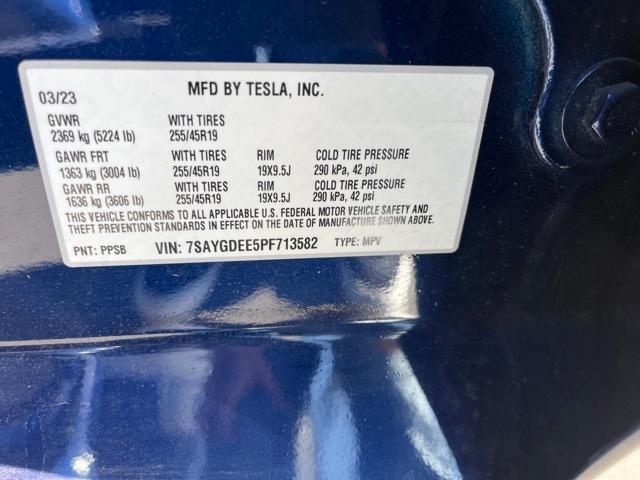 used 2023 Tesla Model Y car, priced at $33,500