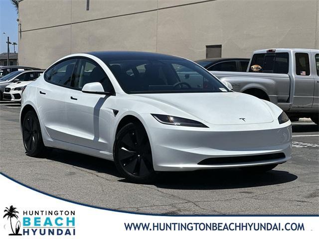 used 2025 Tesla Model 3 car, priced at $37,500