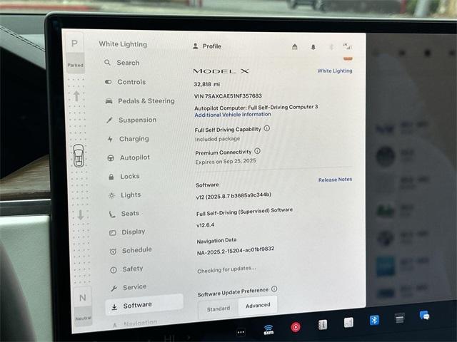 used 2022 Tesla Model X car, priced at $59,500