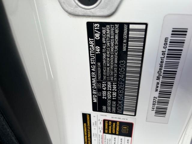 used 2014 Mercedes-Benz E-Class car, priced at $16,500
