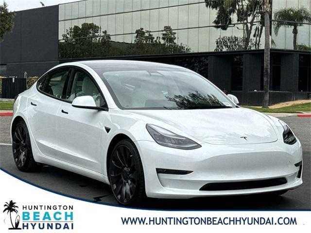 used 2021 Tesla Model 3 car, priced at $31,349