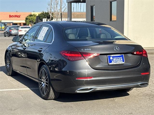 used 2022 Mercedes-Benz C-Class car, priced at $31,000