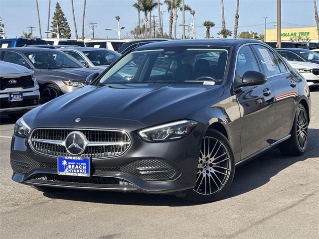 used 2022 Mercedes-Benz C-Class car, priced at $31,000