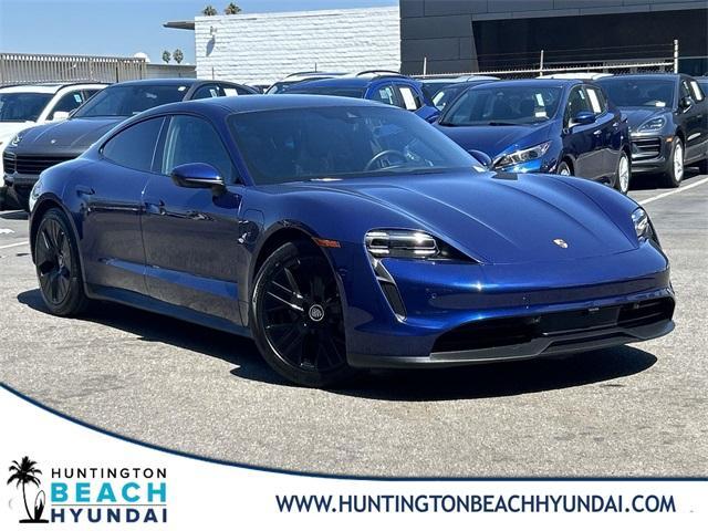 used 2021 Porsche Taycan car, priced at $46,859