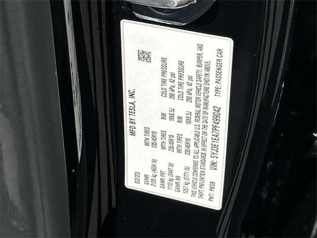 used 2023 Tesla Model 3 car, priced at $25,800