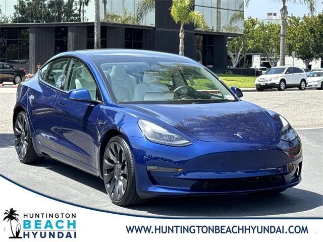 used 2023 Tesla Model 3 car, priced at $38,500