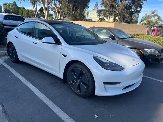 used 2021 Tesla Model 3 car, priced at $24,200