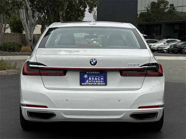 used 2021 BMW 740 car, priced at $33,000