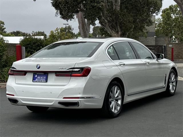 used 2021 BMW 740 car, priced at $33,000