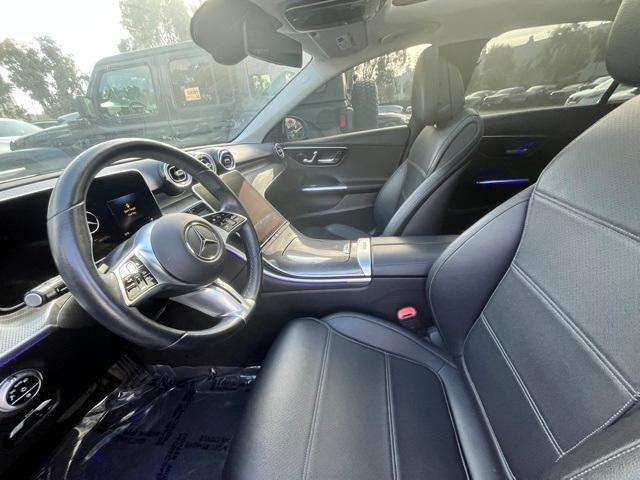 used 2022 Mercedes-Benz C-Class car, priced at $31,500