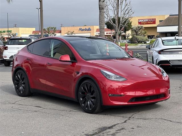 used 2022 Tesla Model Y car, priced at $33,700