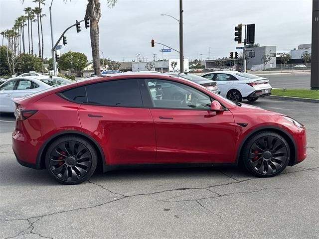 used 2022 Tesla Model Y car, priced at $33,700