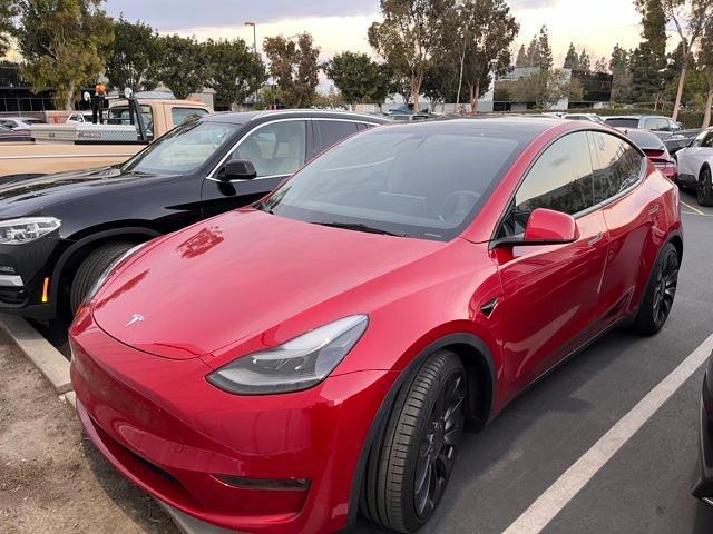 used 2022 Tesla Model Y car, priced at $33,885