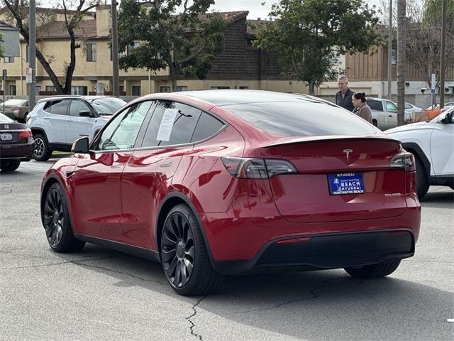 used 2022 Tesla Model Y car, priced at $33,700