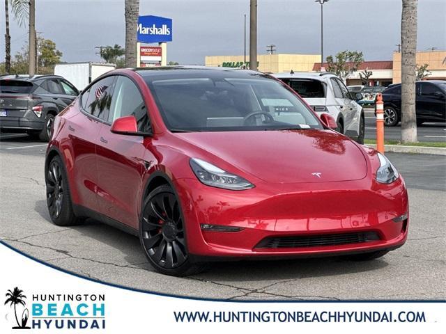 used 2022 Tesla Model Y car, priced at $33,700