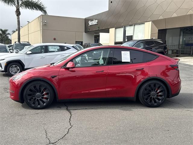 used 2022 Tesla Model Y car, priced at $33,700