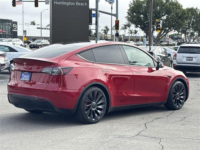 used 2022 Tesla Model Y car, priced at $33,700