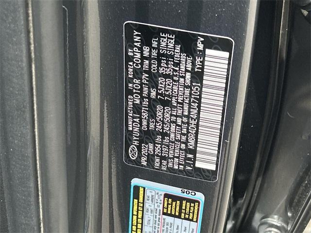 used 2022 Hyundai Palisade car, priced at $34,882