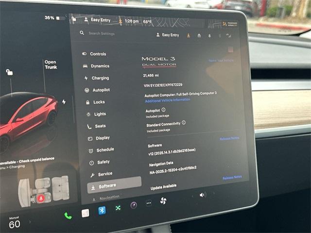 used 2023 Tesla Model 3 car, priced at $31,553