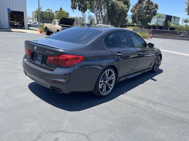 used 2018 BMW M550 car, priced at $33,500