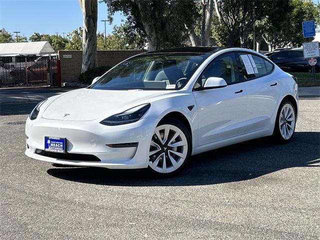 used 2022 Tesla Model 3 car, priced at $26,472