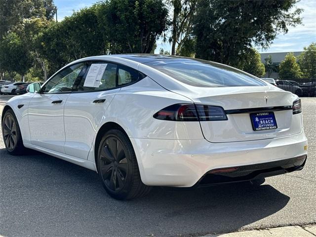 used 2022 Tesla Model S car, priced at $45,753