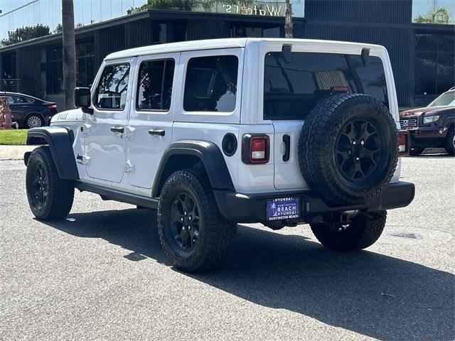 used 2021 Jeep Wrangler Unlimited car, priced at $29,447