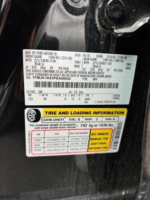 used 2023 Ford Expedition Max car, priced at $39,998